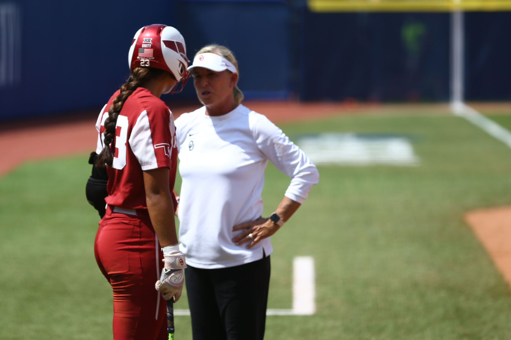 Tiare Jennings and Patty Gasso